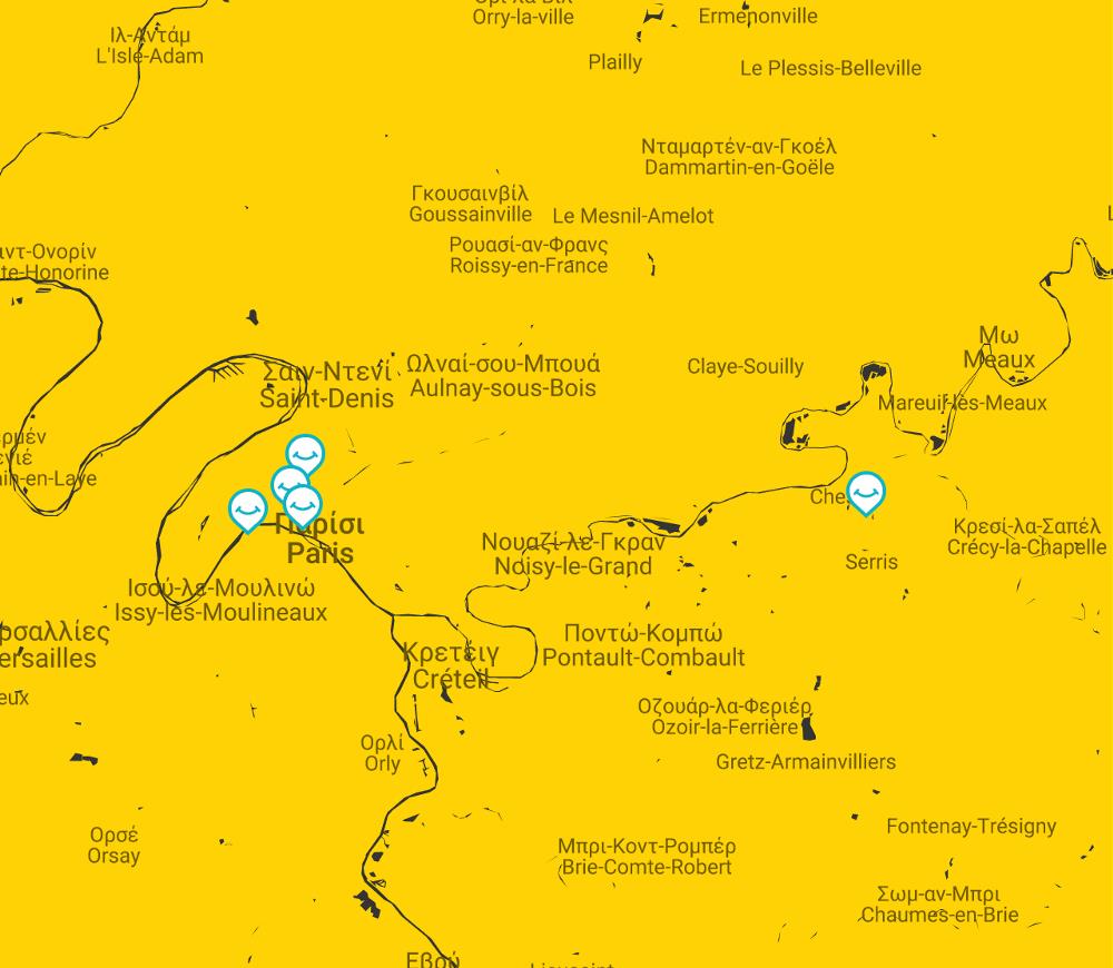 map paris